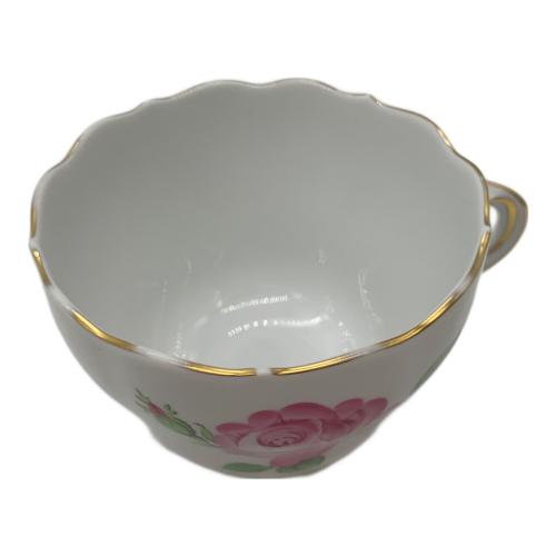Meissen (マイセン) カップ&ソーサー 一つ花 ピンク ベーシックフラワー
