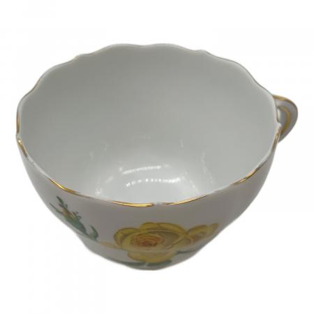 Meissen (マイセン) カップ&ソーサー 一つ花 イエロー ベーシック 