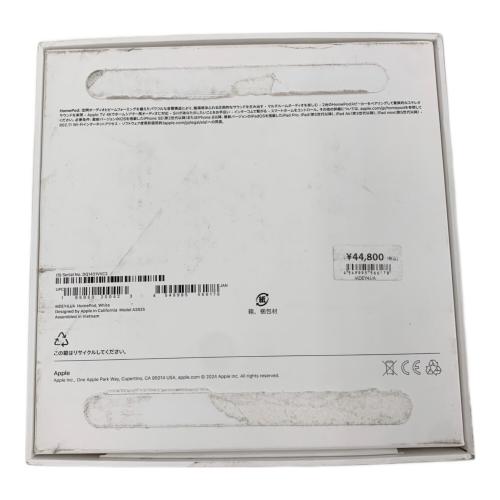 Apple (アップル) スマートスピーカー(AIスピーカー) MDEY4J/A 第二世代