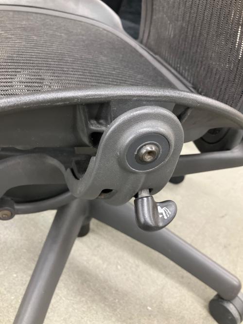 Herman Miller (ハーマンミラー) アーロンチェア 172 ブラック クラシック ポスチャーフィット