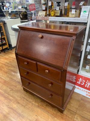 東海家具 (トウカイカグ) ライティングビューロー 51 幅:約80㎝ ブラウン