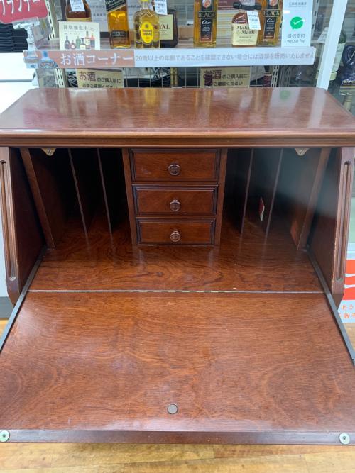 東海家具 (トウカイカグ) ライティングビューロー 51 幅:約80㎝ ブラウン