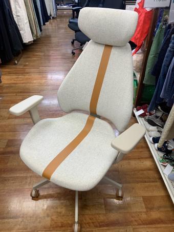 IKEA (イケア) ゲーミングチェア グレー×ベージュ GRUPPSEL