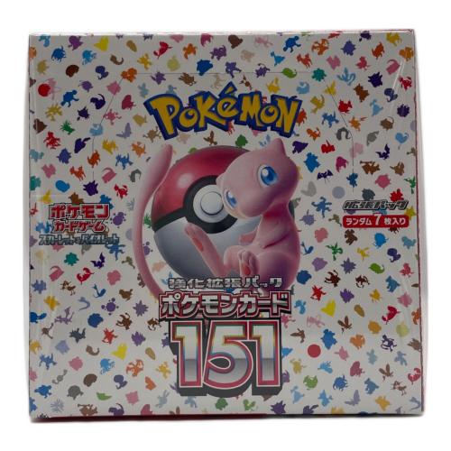 強化拡張パック ポケモンカード151 ポケモンカード