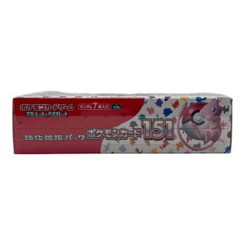 強化拡張パック ポケモンカード151 ポケモンカード