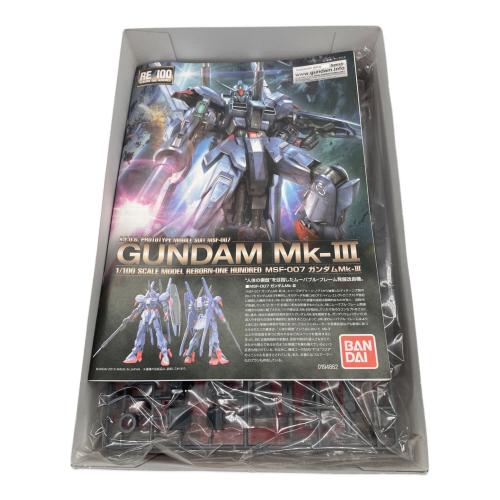 BANDAI (バンダイ) RE/100 MSF-007-8 GUNDAM Mk-Ⅲ UNIT8 ガンプラ