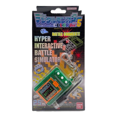 BANDAI (バンダイ) Ver5 25周年 デジタルモンスターCOLOR クリアグリーン