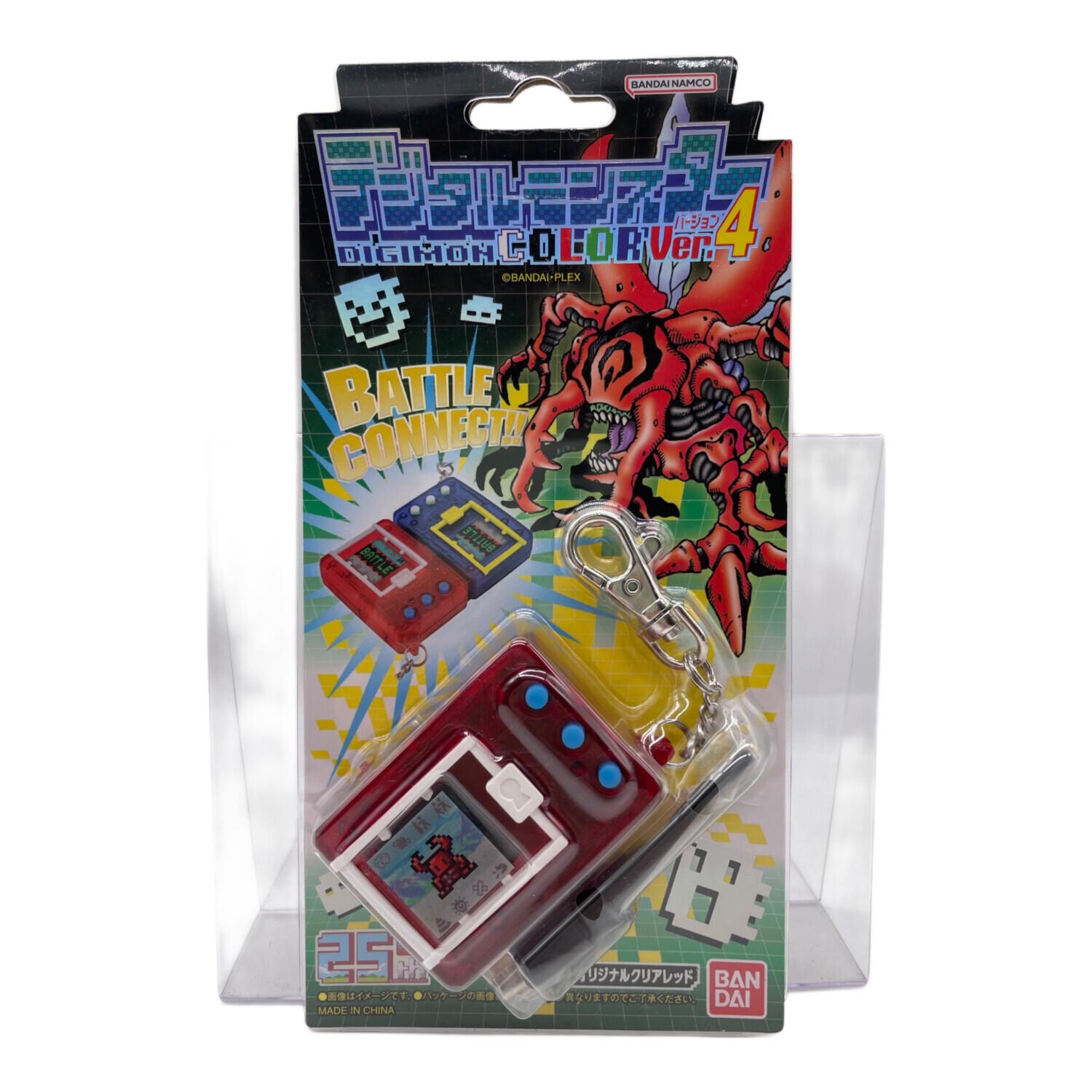 【新品未使用】デジタルモンスター COLOR クリアレッド BANDAI (バンダイ) Ver4 25周年 デジタルモンスターCOLOR クリアレッド