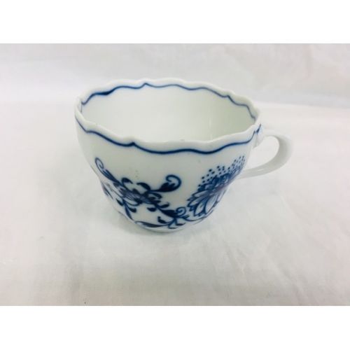 Meissen (マイセン) カップ&ソーサー ブルーオニオン 30.240円
