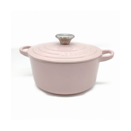 Le Creuset ルクルーゼ ココット ロンド シフォンピンク 18cm 18 40 トレファクonline