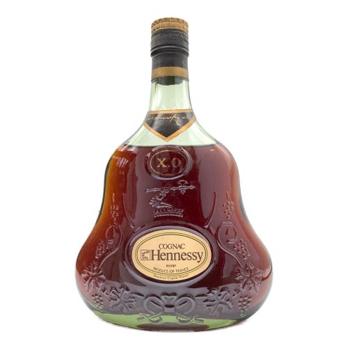 ヘネシー (Hennessy) コニャック 700ml XO 金キャップ グリーンボトル