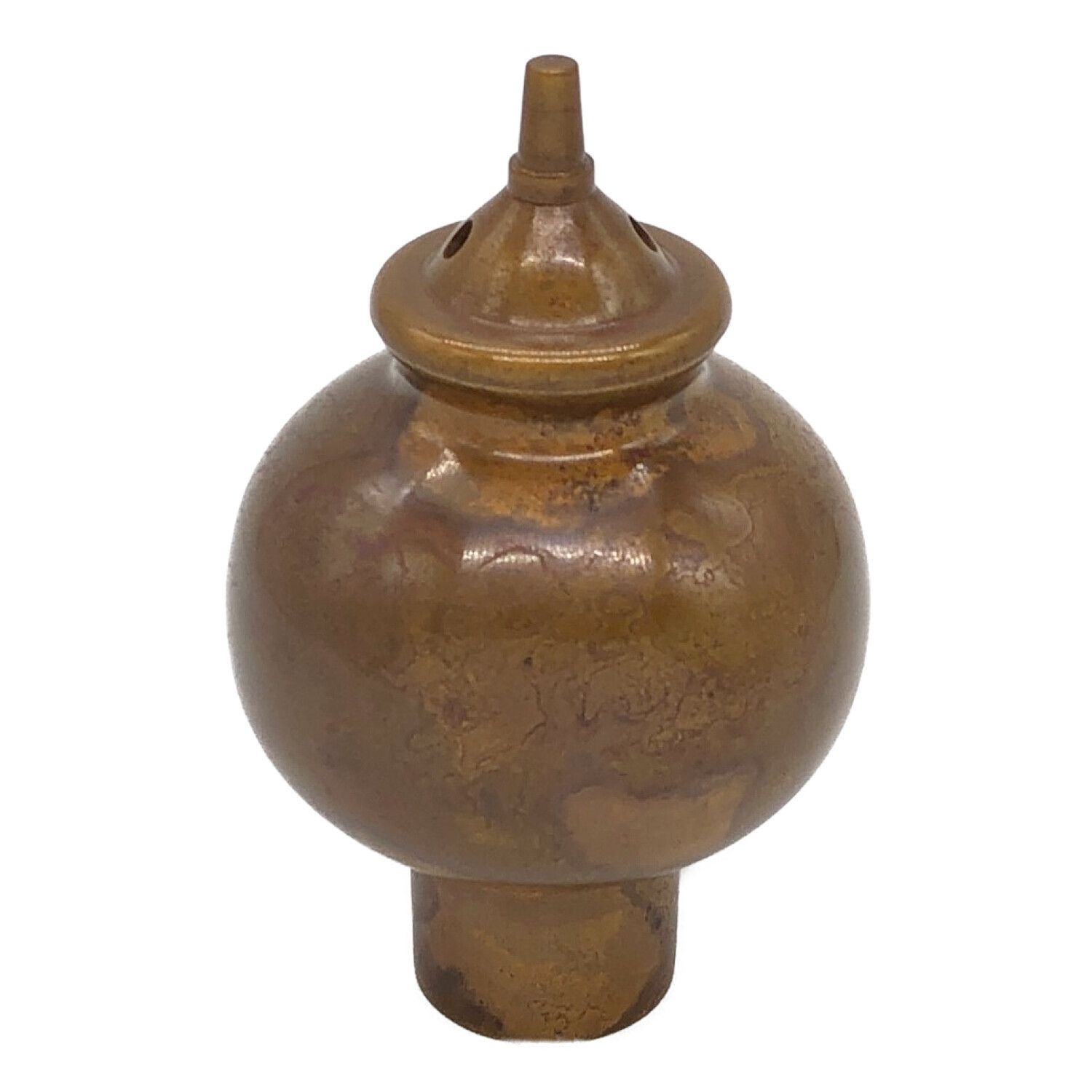 ホットセール さとっちさま長谷川恵久 花瓶(青銅)、備前ごま灰器、昭楽 