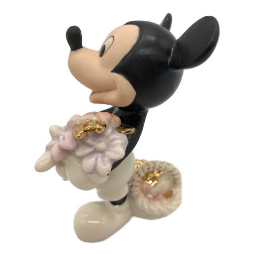 LENOX (レノックス) フィギュリン Disneyミッキー お花をあげる　''Disney's Mickey's Flowers for You Figurine by Lenox