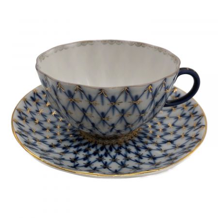 imperial porcelain (インペリアルポーセリン) カップ&ソーサー コバルトネット