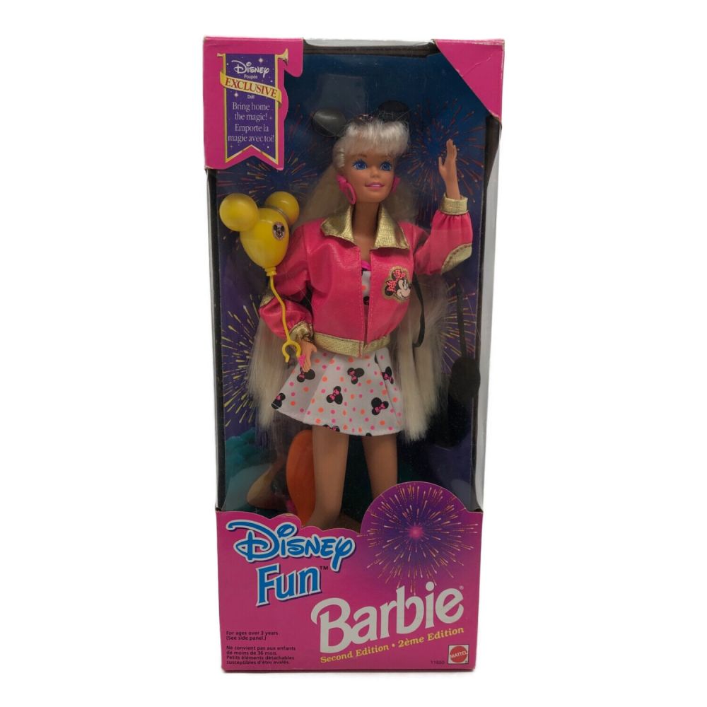 DIsney FUN Barbie thrid Edition バービー人形 - 人形