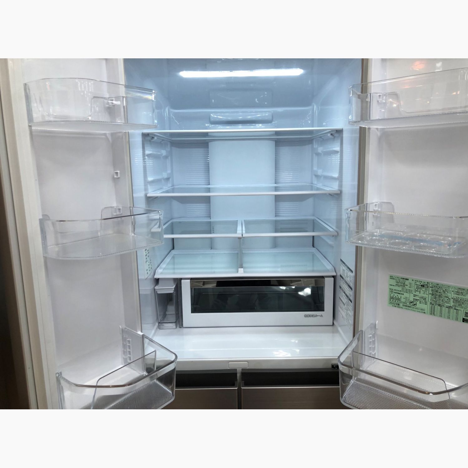 動作保証60日間あり】HITACHI 2013年 R-SF520CM 517L 6ドア冷凍冷蔵庫 