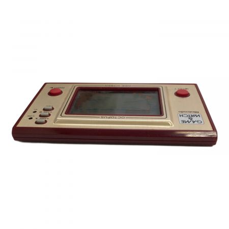 Nintendo (ニンテンドウ) GAME&WATCH オクトパス ※電池蓋割れ有 OC-22 動作確認済み 03982526｜トレファクONLINE