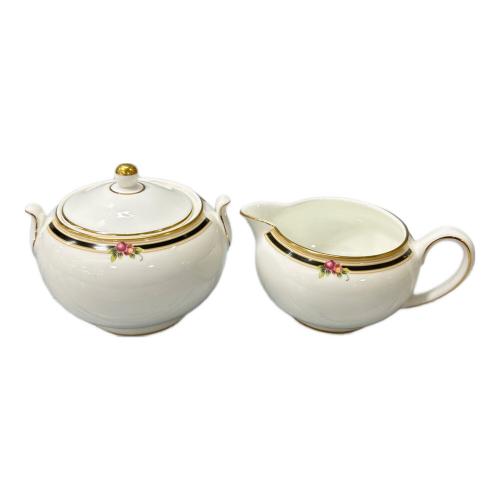 Wedgwood (ウェッジウッド) クリーマー＆シュガーポットセット クリオ(ライン) 本体のみ 程度B