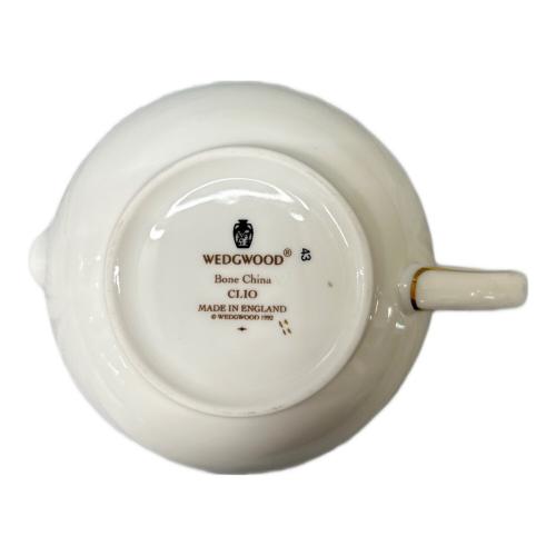 Wedgwood (ウェッジウッド) クリーマー＆シュガーポットセット クリオ(ライン) 本体のみ 程度B