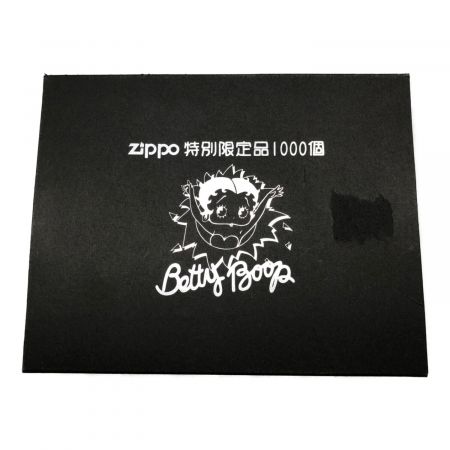 ZIPPO Betty Boop 1997年 灰皿付