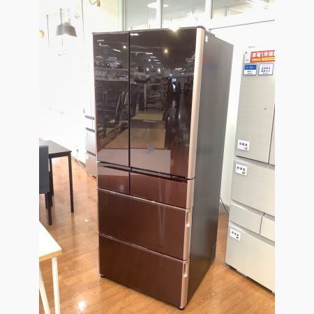 HITACHI (ヒタチ) 6ドア冷蔵庫 R-WX6200G 2016年製 615L クリーニング済
