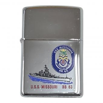 ZIPPO U.S.S MISSOURI BB63 2001年製