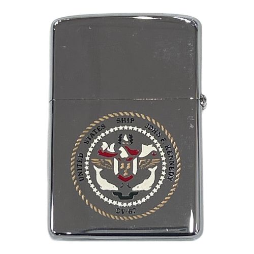 ZIPPO USS JOHN F.KENNEDY CV-67 1975年 発火石消耗の為現状販売