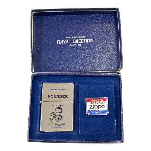 ZIPPO(ジッポ) FOUNDER Mr.ZIPPO ITAYA COLLECTION 1999年