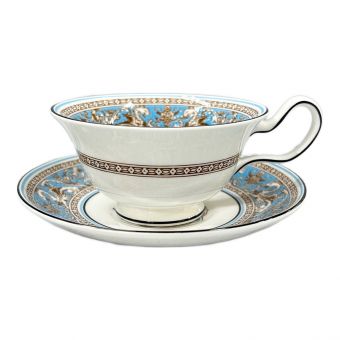 Wedgwood (ウェッジウッド) カップ&ソーサー フロレンティーン・ターコイズ