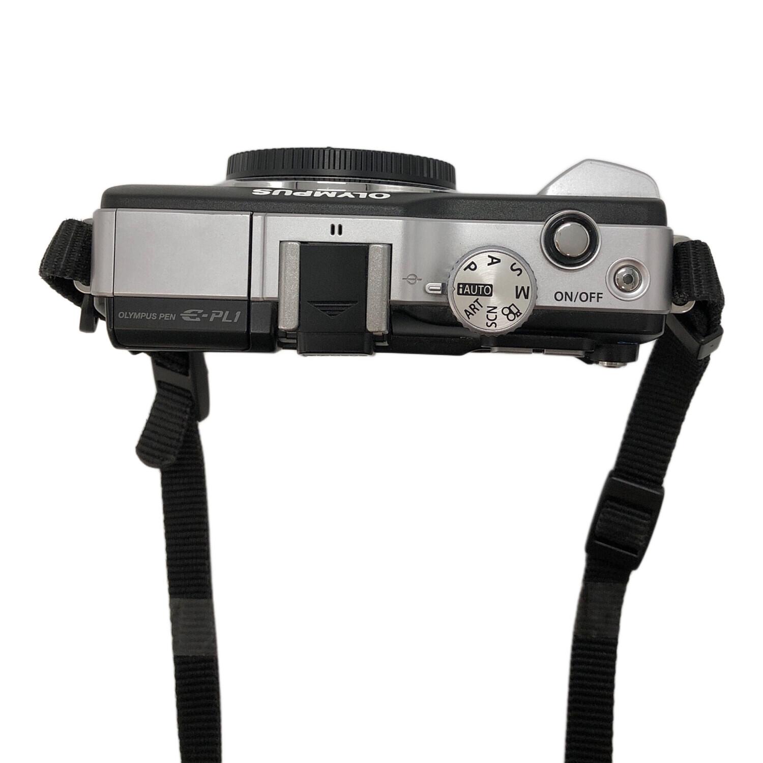 ジャンク品　OLYMPUS PEN E-PL1 ブラック　ミラーレス一眼 Amazon | OLYMPUS ミラーレス一眼 PEN E-PL1ボディ ブラック E