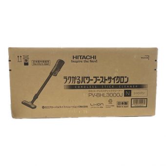 HITACHI (ヒタチ) スティッククリーナー サイクロン式 コードレス(充電式) PV-BHL3000J 2022年製 純正バッテリー