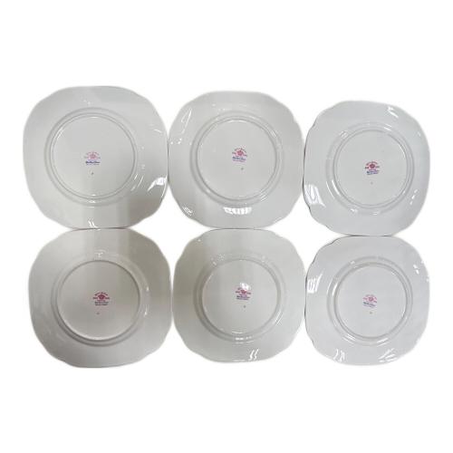 ROYAL ALBERT (ロイヤルアルバート) プチポワン プレート 6Pセット