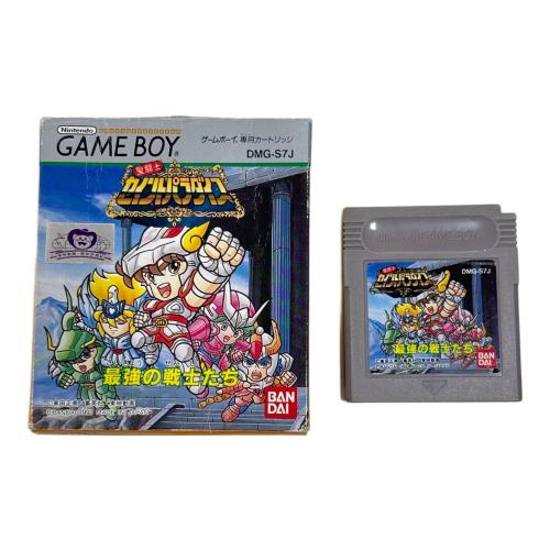 ゲームボーイ用ソフト BANDAI(バンダイ) 聖闘士 セイントパラダイス 最強の戦士たち 説明書付 箱ダメージ有　※保証無