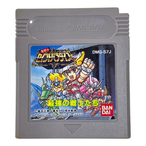ゲームボーイ用ソフト BANDAI(バンダイ) 聖闘士 セイントパラダイス 最強の戦士たち 説明書付 箱ダメージ有　※保証無
