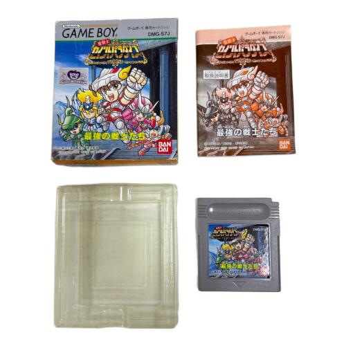 ゲームボーイ用ソフト BANDAI(バンダイ) 聖闘士 セイントパラダイス 最強の戦士たち 説明書付 箱ダメージ有　※保証無