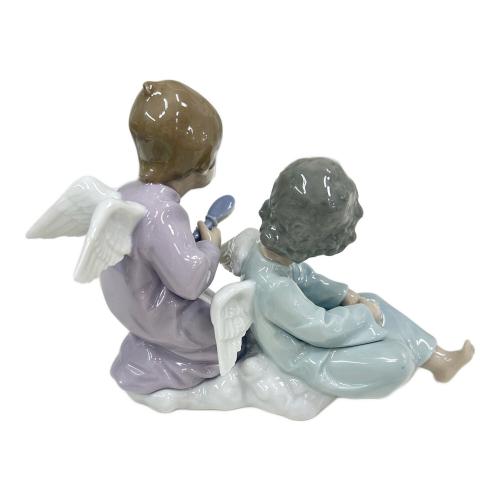 LLADRO (リヤドロ) 置物 フィギュリン 天使の羽のお手入れ 本体のみ 5727