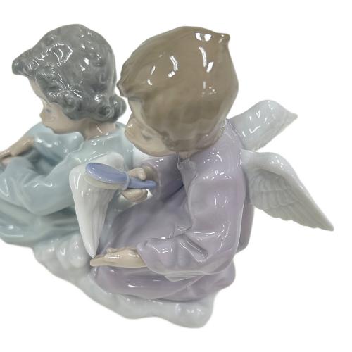 LLADRO (リヤドロ) 置物 フィギュリン 天使の羽のお手入れ 本体のみ 5727