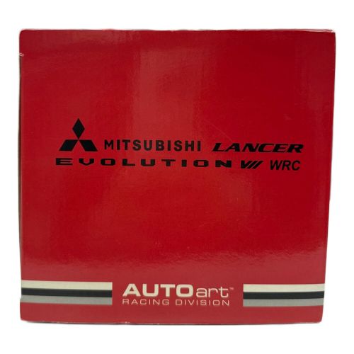 MITSUBISHI (ミツビシ) モデルカー AUTO art  @ 1/18 三菱 ランサーエボリューション VII WRC