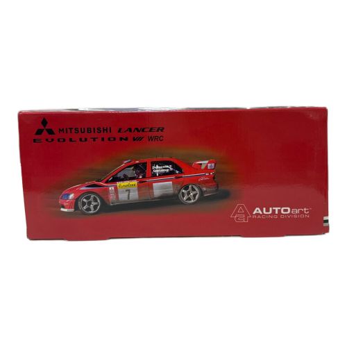 MITSUBISHI (ミツビシ) モデルカー AUTO art  @ 1/18 三菱 ランサーエボリューション VII WRC