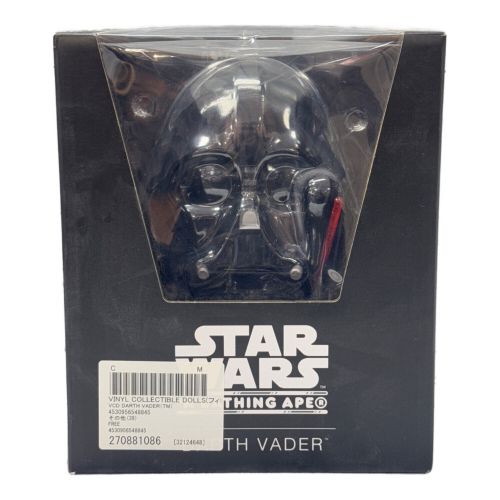 STAR WARS (スターウォーズ) フィギュア ダースベイダー A BATHING APE MEDICOM TOY VINYL COLLECTIBLE DOLLS