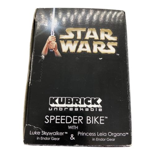 MEDICOM TOY (メディコム・トイ) KUBRICK 通信販売限定 SPEEDER BIKE WITH Luke Skywalker ＆ Princess Leia Organa