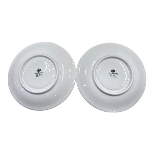 NARUMI (ナルミ) カップ&ソーサー ピンク ブルー ギノスフラワー 2Pセット 本体のみ