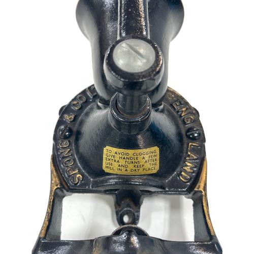 SPONG (スポング) ヴィンテージ手挽きコーヒーミル 英国製 現状販売