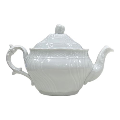 RICHARD GINORI (リチャードジノリ) ティーポット ベッキオ・ホワイト 本体のみ
