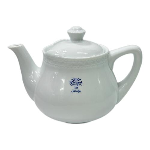 RICHARD GINORI (リチャードジノリ) ティーポット ホワイト ボンジョルノ