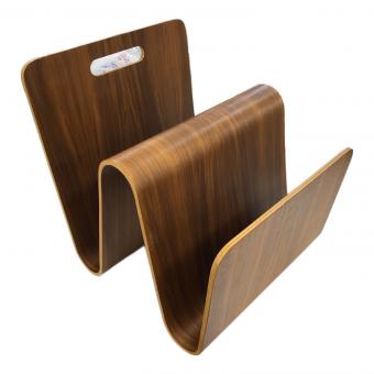 offi (オッフィー) マガジンラック ブラウン ウォールナット