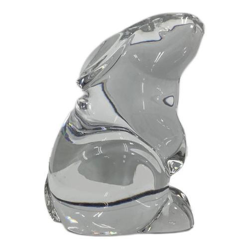Baccarat (バカラ) ガラスペーパーウェイト ウサギ 本体のみ