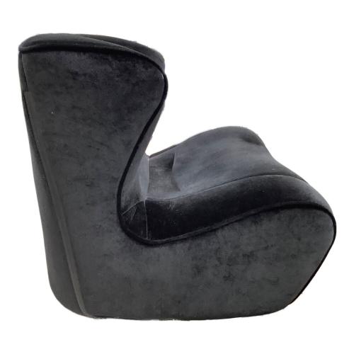 骨盤サポートチェア ブラック ベロア