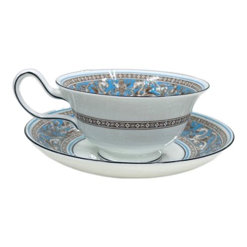Wedgwood (ウェッジウッド) カップ&ソーサー フロレンティーン・ターコイズ