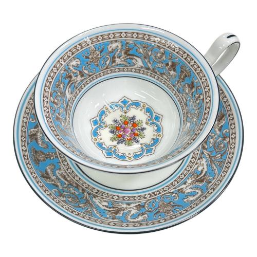 Wedgwood (ウェッジウッド) カップ&ソーサー フロレンティーン・ターコイズ